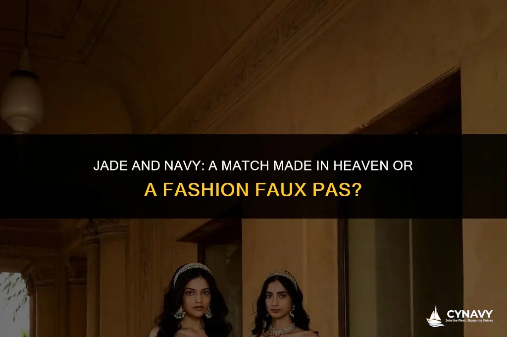 do jade and navy go together
