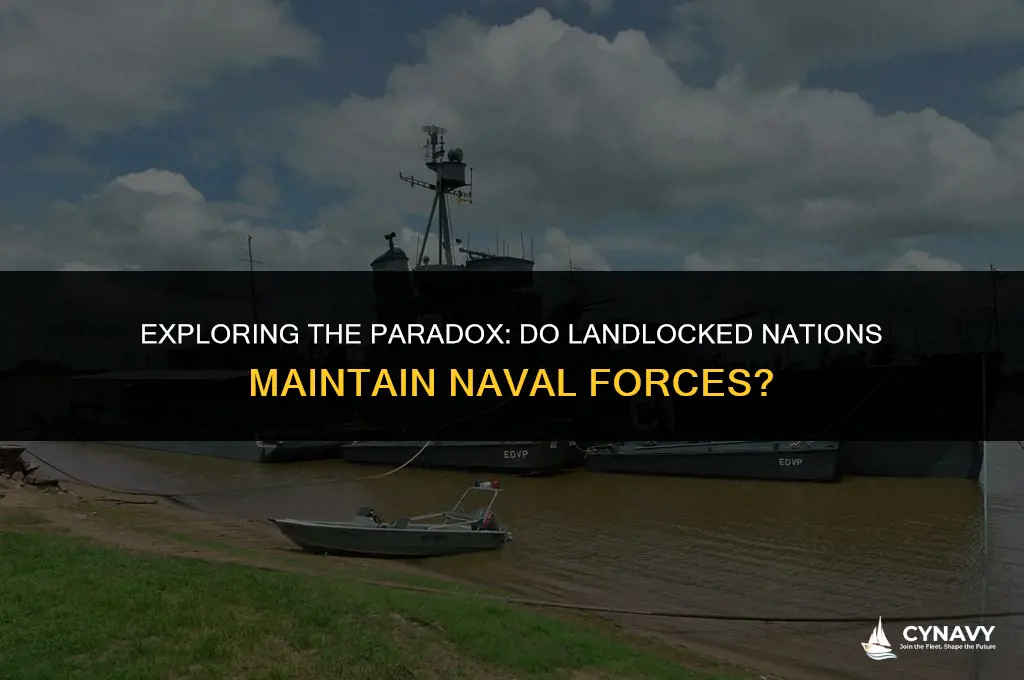 do landlocked countries have navies