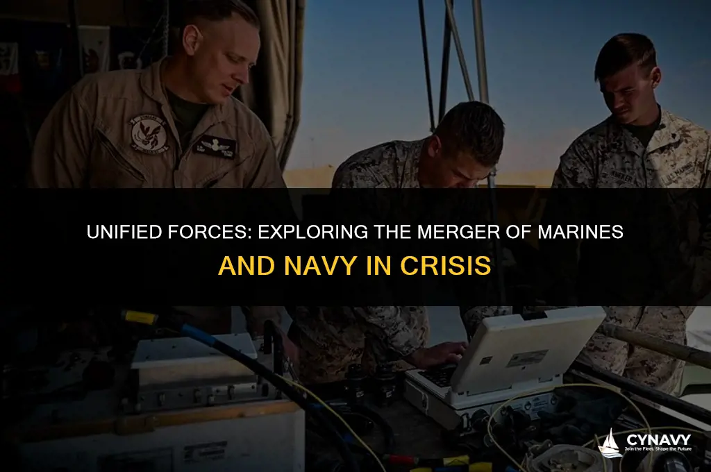 do marines and navy merge in times of crisis