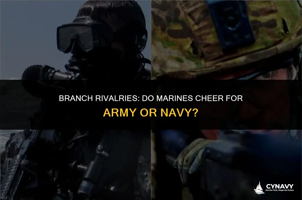 do marines root for army or navy
