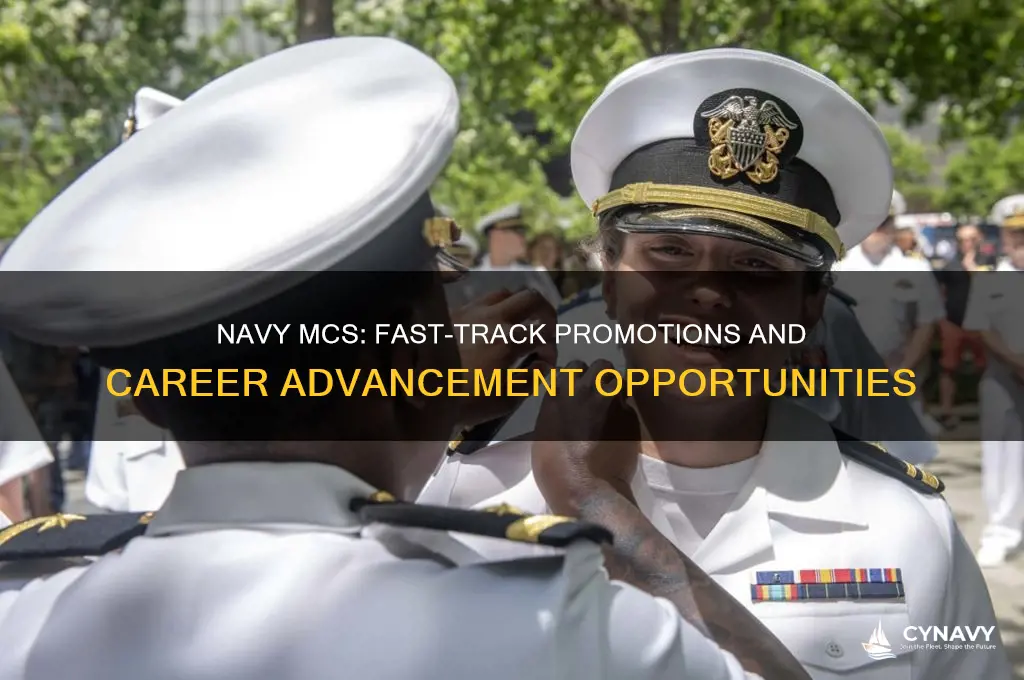 do mcs in navy get promoted quick