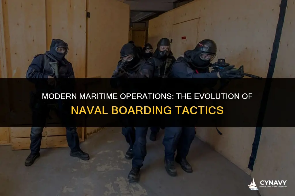 do modern navies still board ships