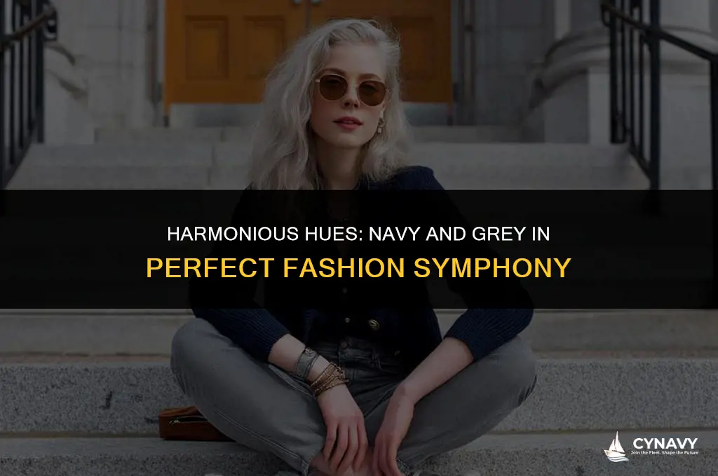 do navy and grey go togeter