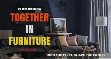 Harmonizing Hues: Navy and Grey in Furniture Design