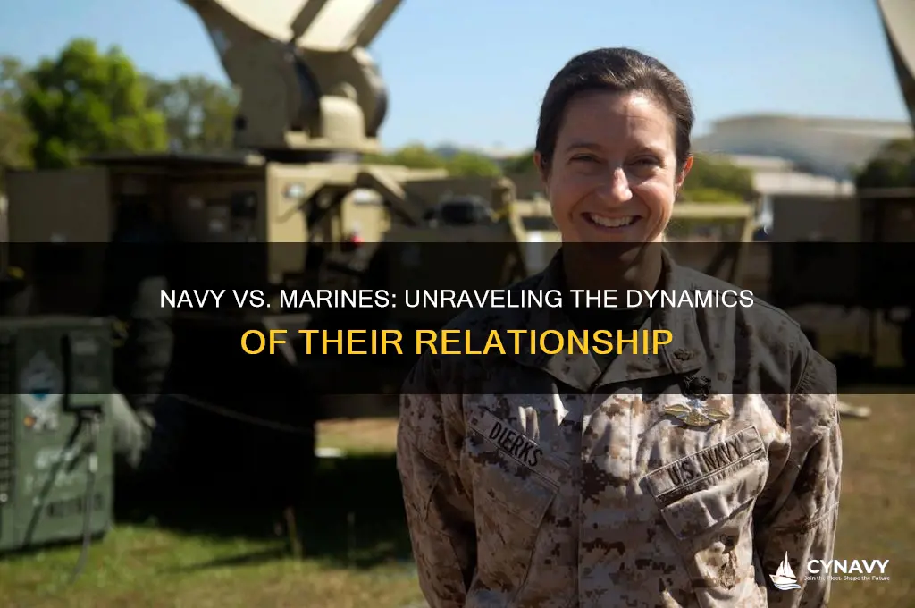 do navy and marines get along