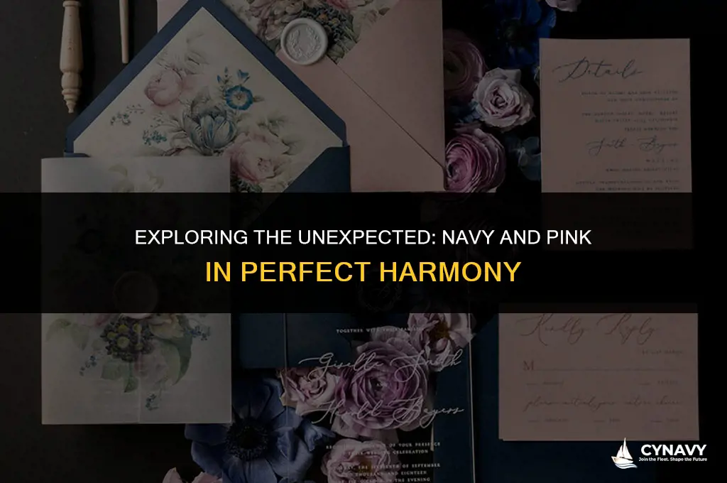 do navy and pink go together