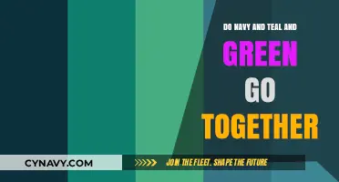 Harmonious Hues: Navy, Teal, and Green in Perfect Synergy