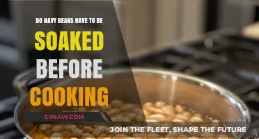 Unveiling the Truth: Soaking Navy Beans Before Cooking - A Must or Myth?