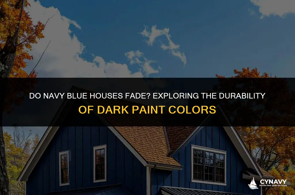 do navy blue house fade