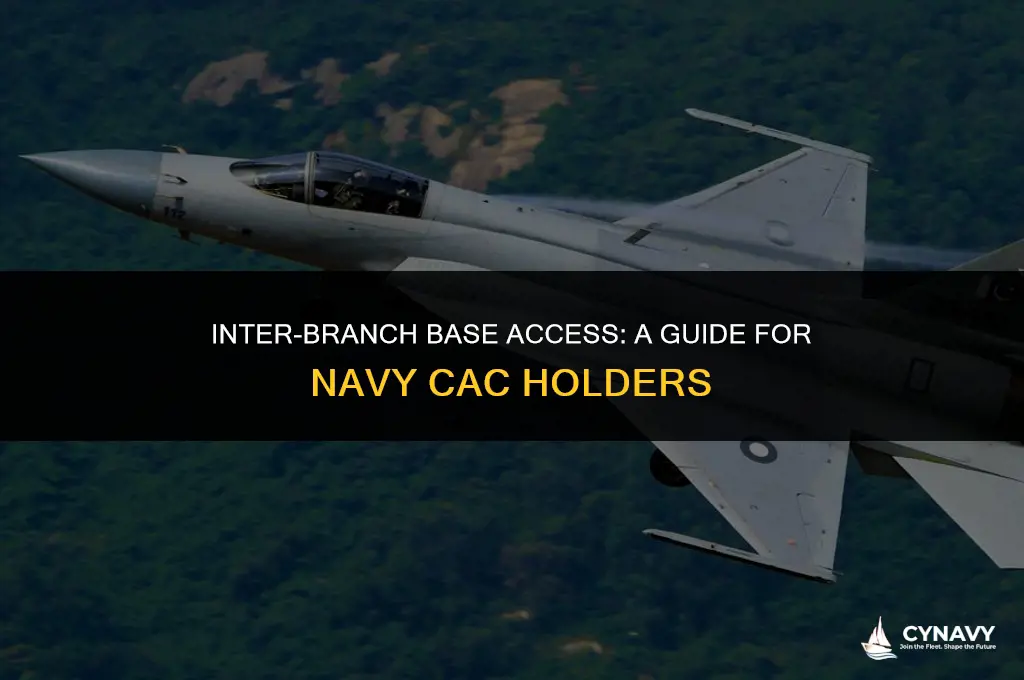 do navy cacs allowyou on army bases