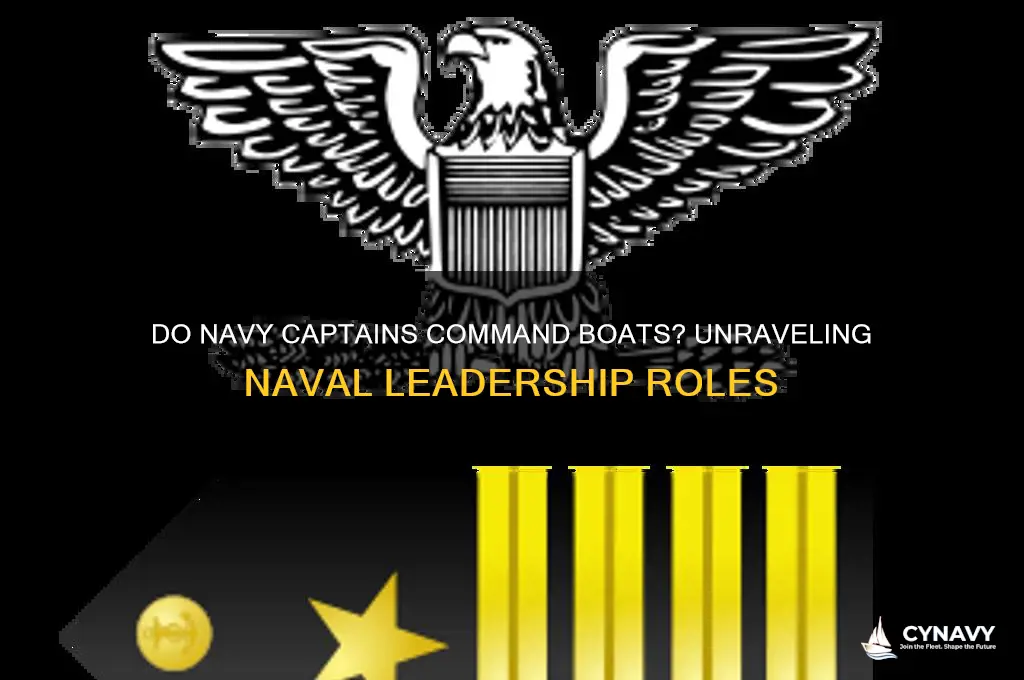 do navy captains get a boat