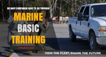 Do Navy Corpsmen Undergo Marine Basic Training?