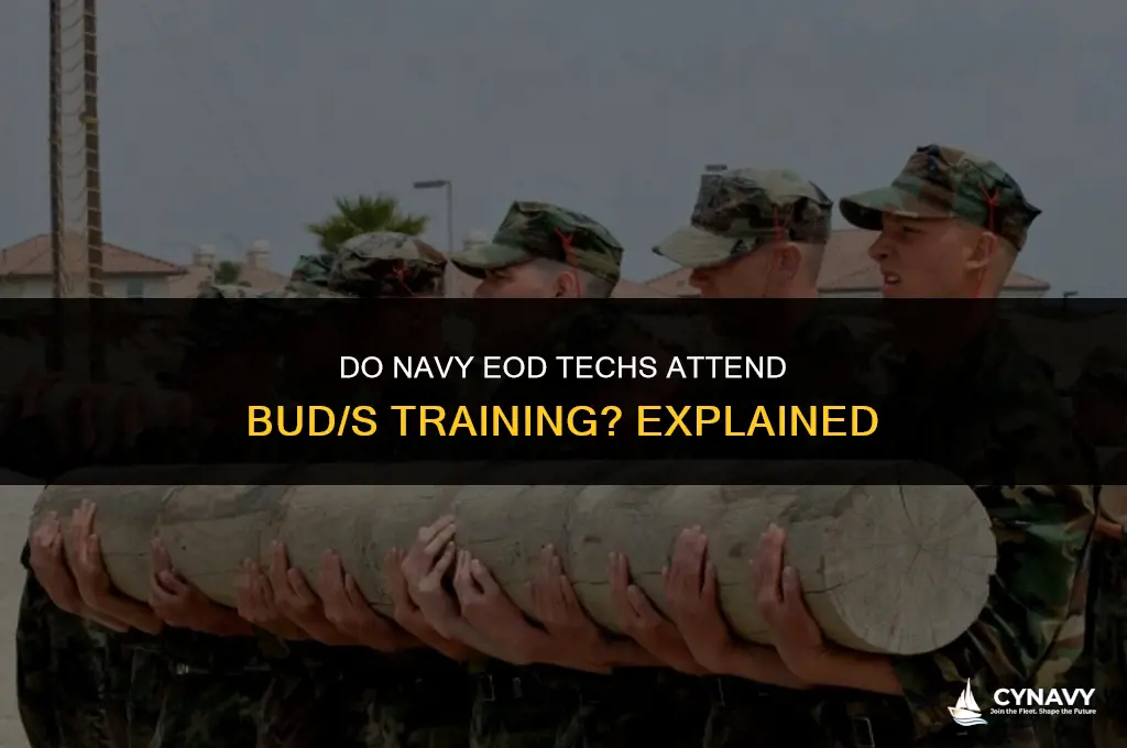 do navy eod techs go to buds