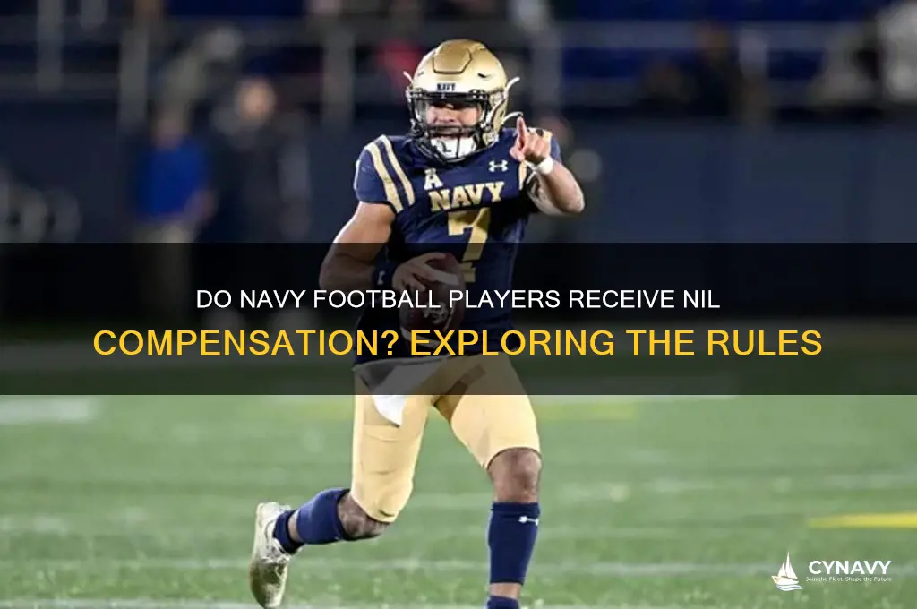 do navy football players get nil