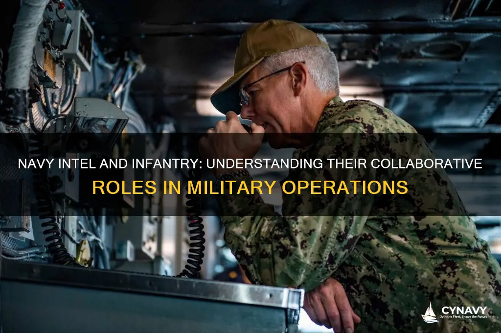 do navy intel get attached to infantry