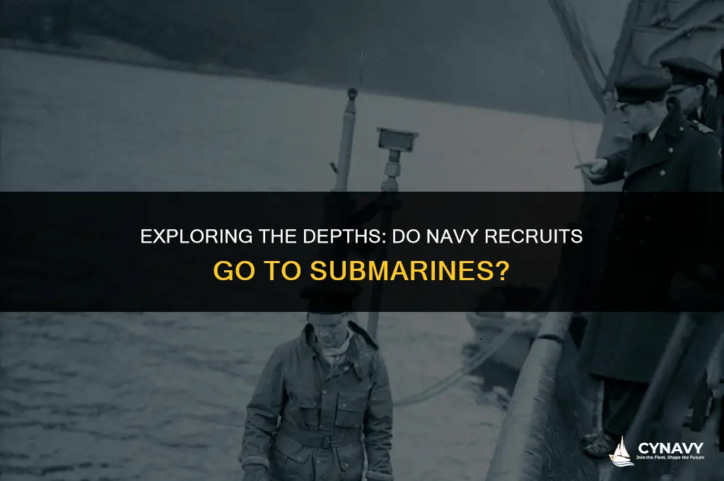 do navy it go to submarines