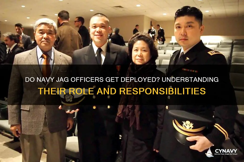 do navy jag officers get deployed