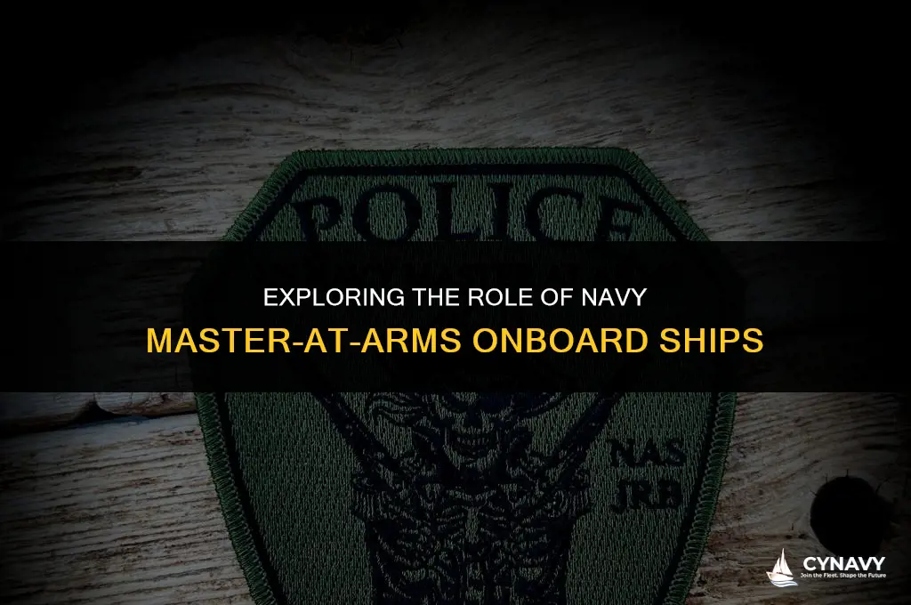 do navy master at arms go on ships