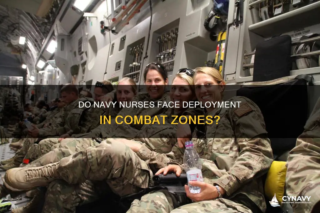 do navy nurses get deployed into battle