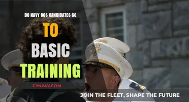 Do Navy OCS Candidates Attend Basic Training?