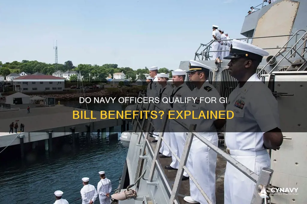 do navy officers get gi bill