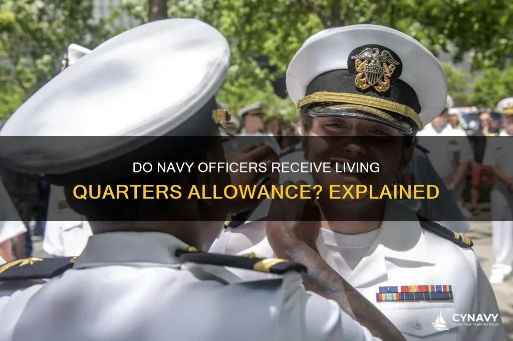 do navy officers get lqa