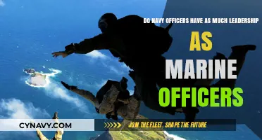 Comparing Leadership: Navy Officers vs. Marine Officers