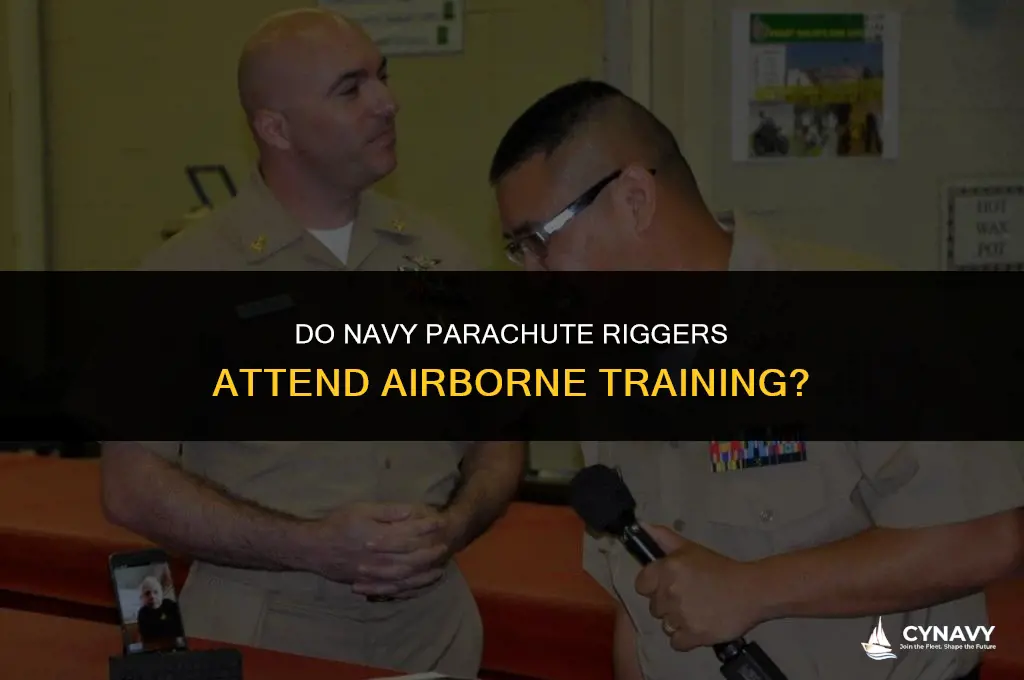 do navy parachute riggers go to airborne