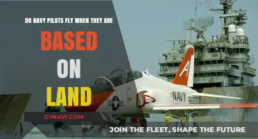 Do Navy Pilots Fly When They Are Based on Land?