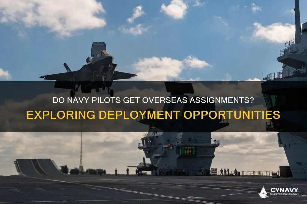 do navy pilots get overseas assignments