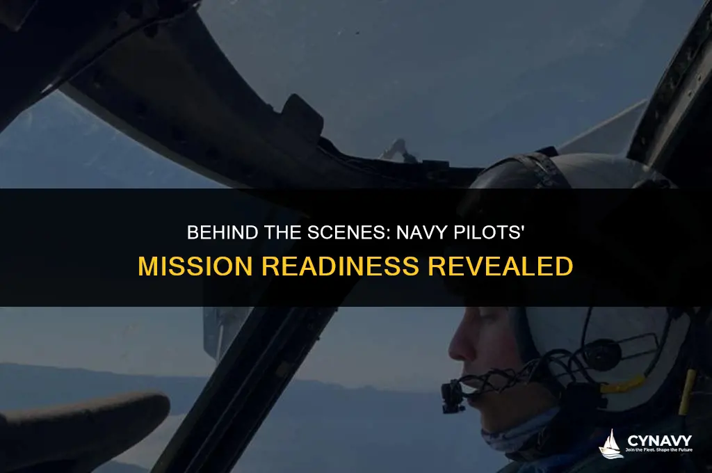 do navy pilots go on mission