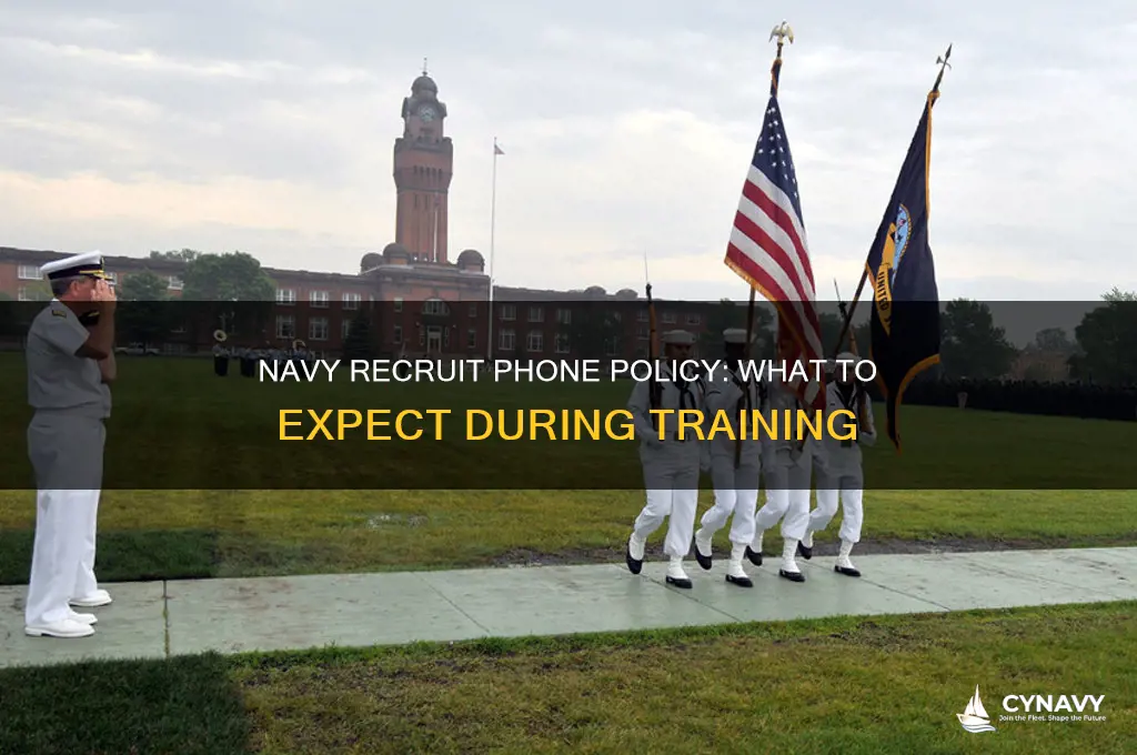 do navy recruits get their phones