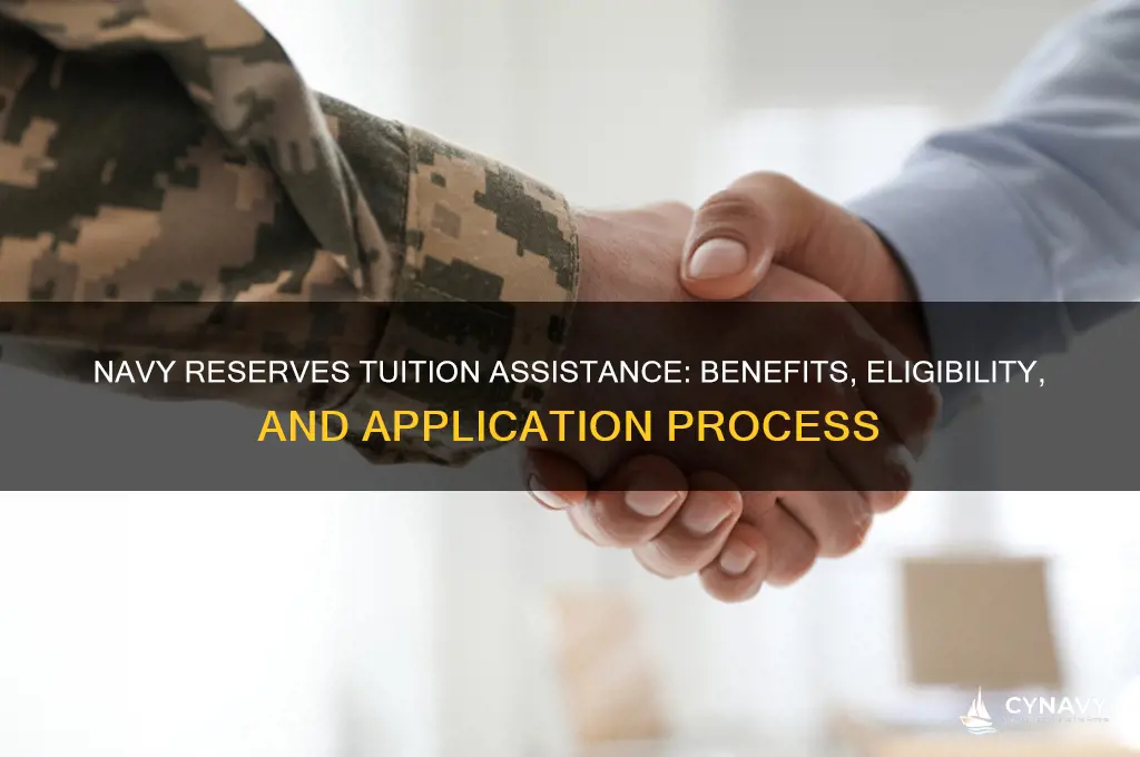 do navy reserves get tuition assistance