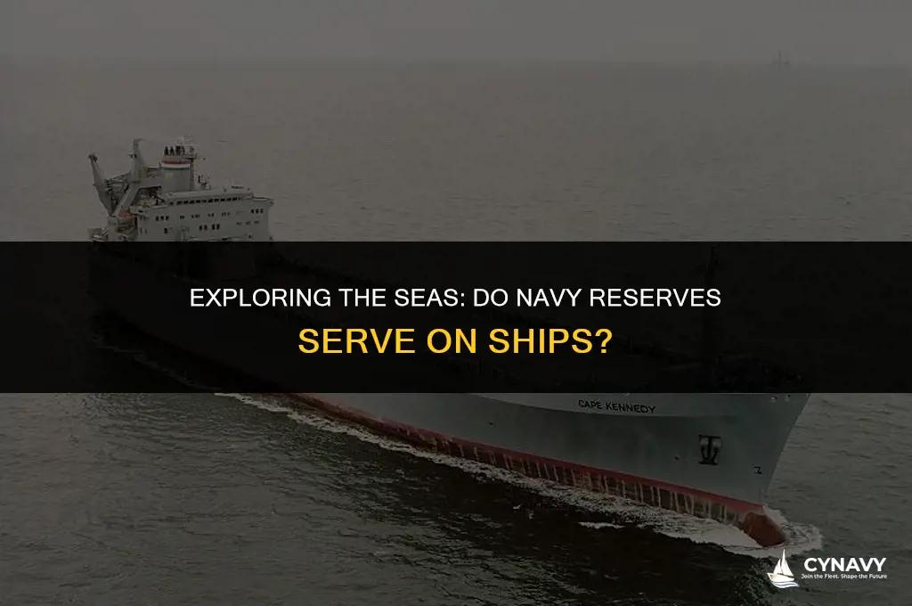 do navy reserves go on ships