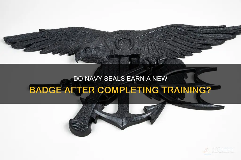 do navy seals get a new badge