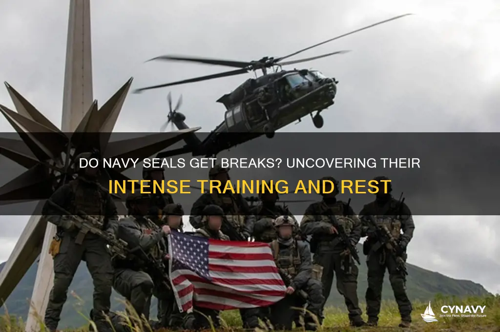 do navy seals get breaks