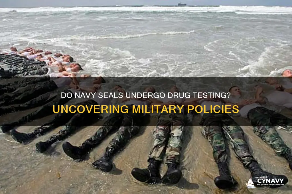 do navy seals get drug tested
