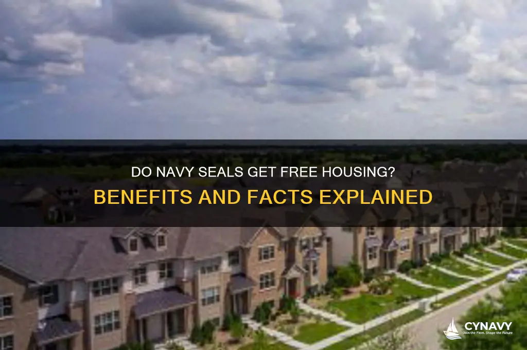 do navy seals get free housing