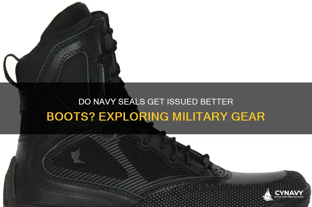 do navy seals get issued better boots