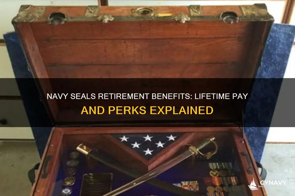 do navy seals get paid for life