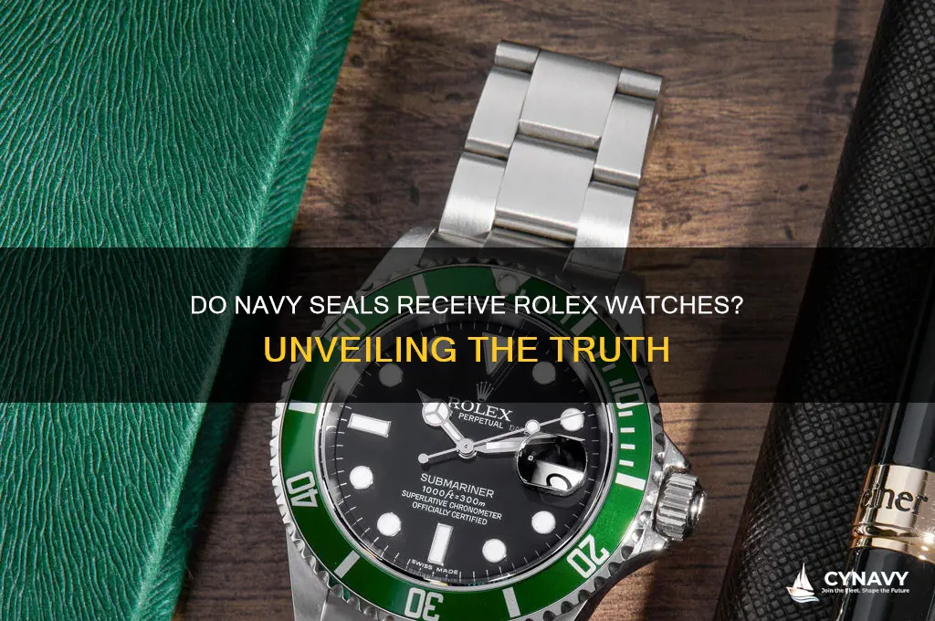do navy seals get rolex watches