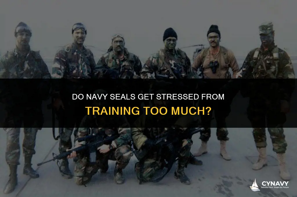 do navy seals get stressee from training too much