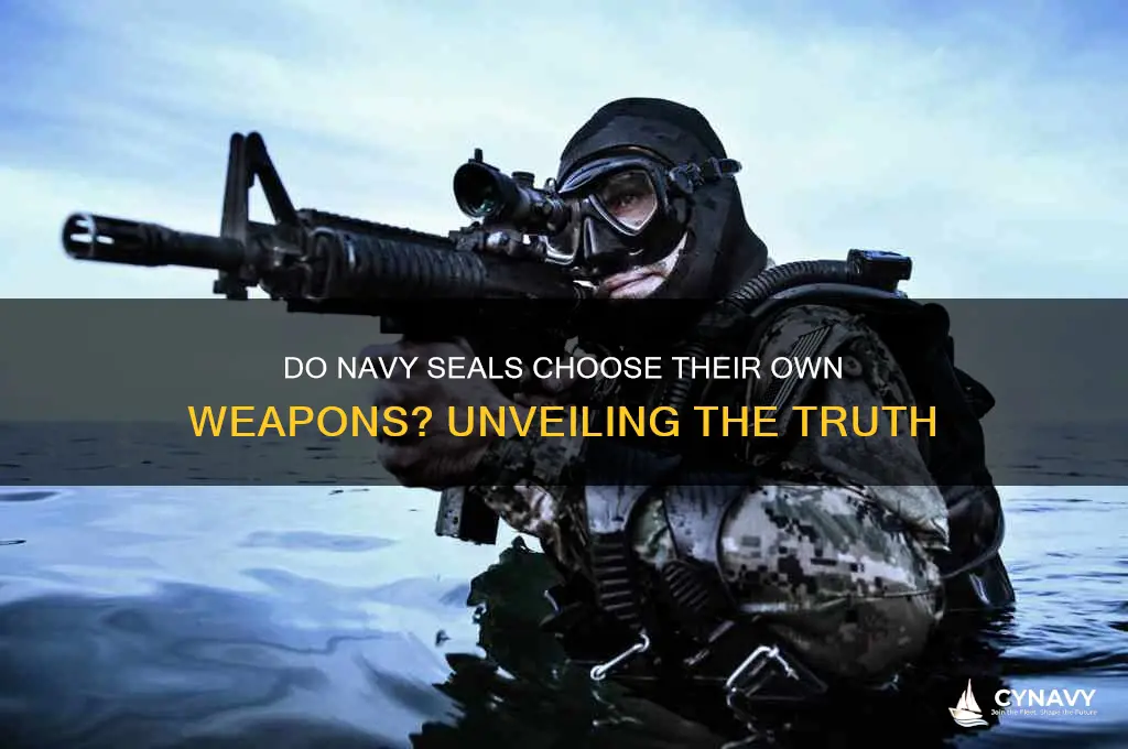 do navy seals get to choose their weapons