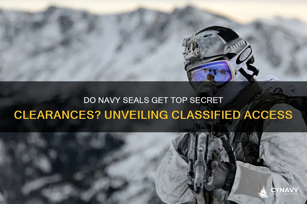 do navy seals get top secert clearances