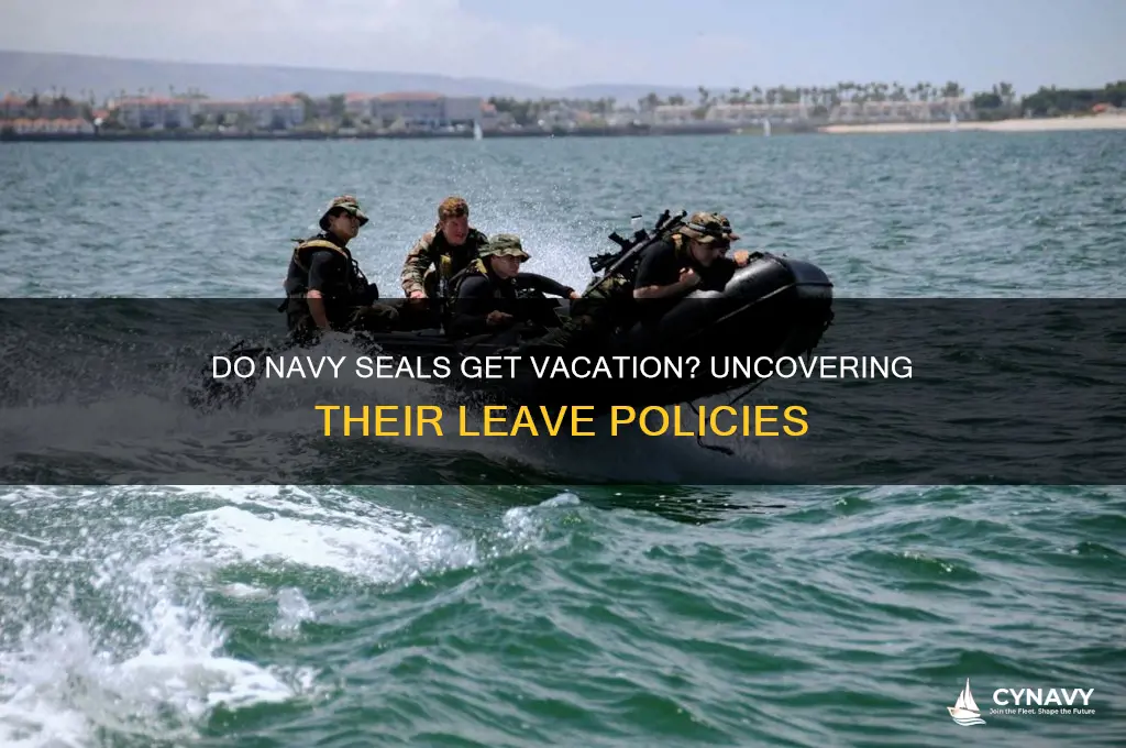 do navy seals get vacation
