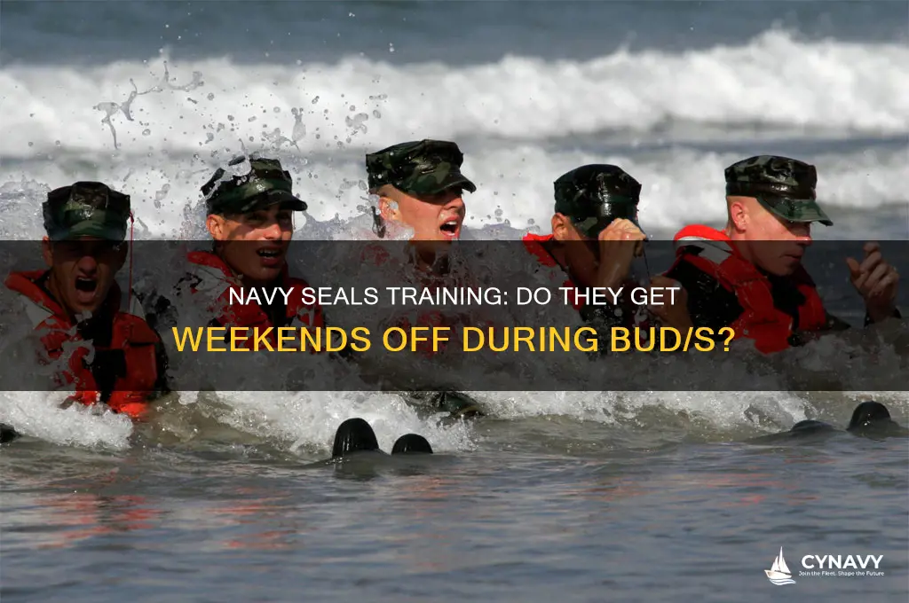 do navy seals get weekends off during buds