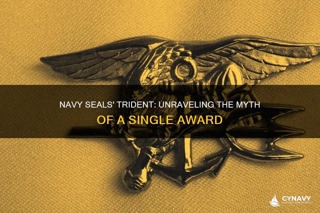 do navy seals only get one trident