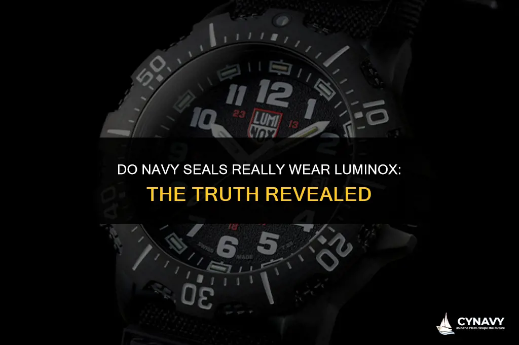 do navy seals really wear luminox