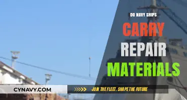Exploring the Seas: Do Navy Ships Carry Repair Materials?
