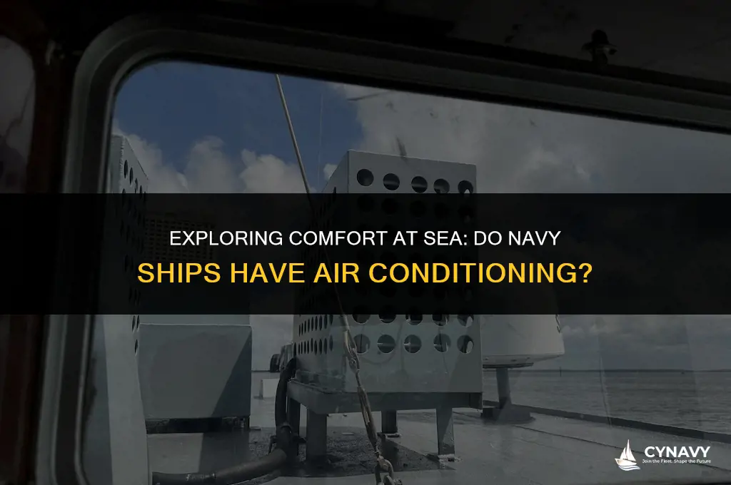 do navy ships have ac